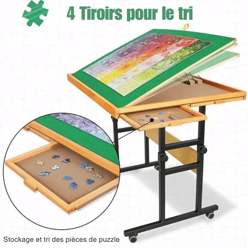 Table de puzzle avec pieds ajustable - Image 9